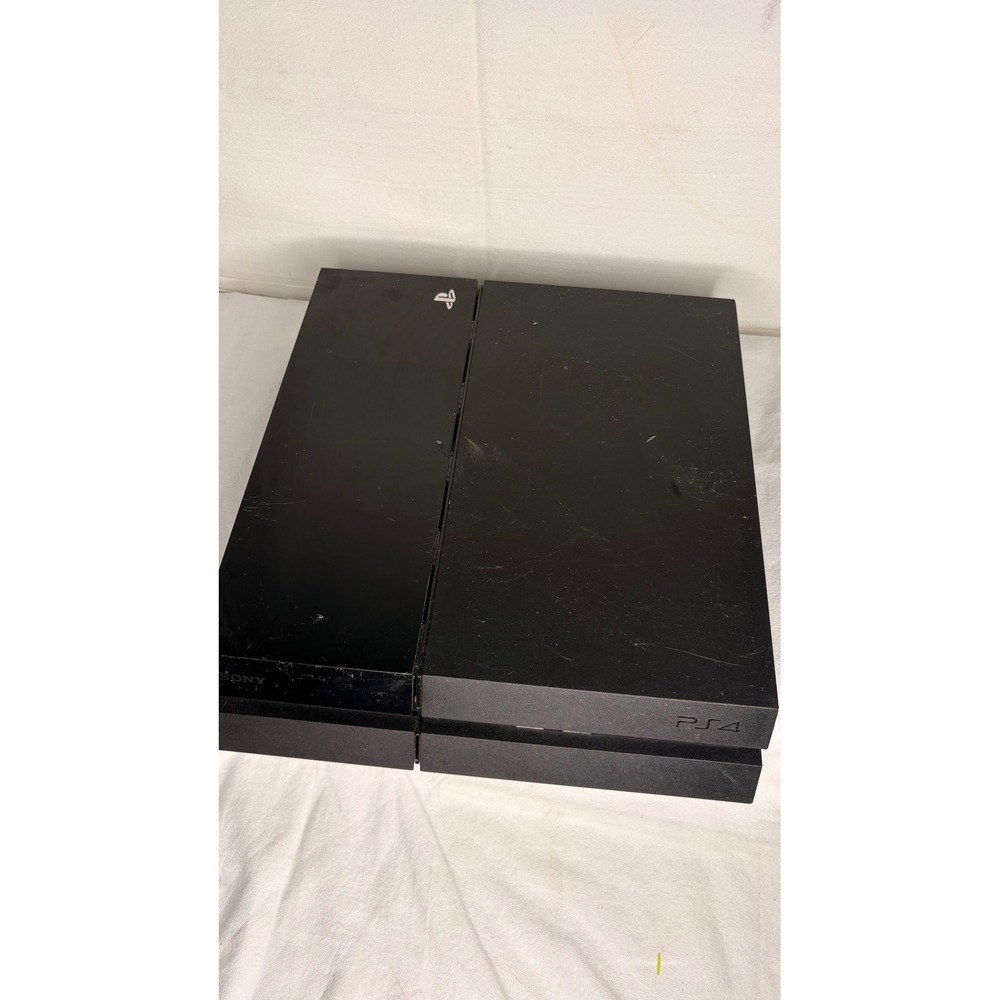*Untested*Sony PlayStation 4 PS4 Console Black CUH-1001A 500GB Video Game System